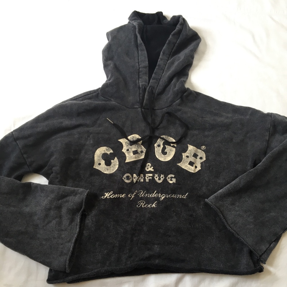 CBGB Loose Faded Sweatshirt